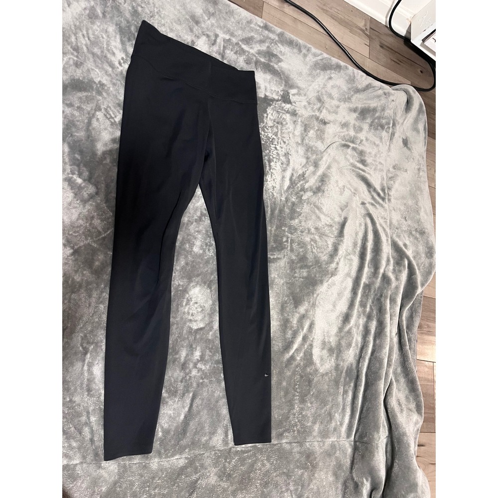 Nike Dri-FIT Womens High Waisted Black Leggings Workout Tights Small